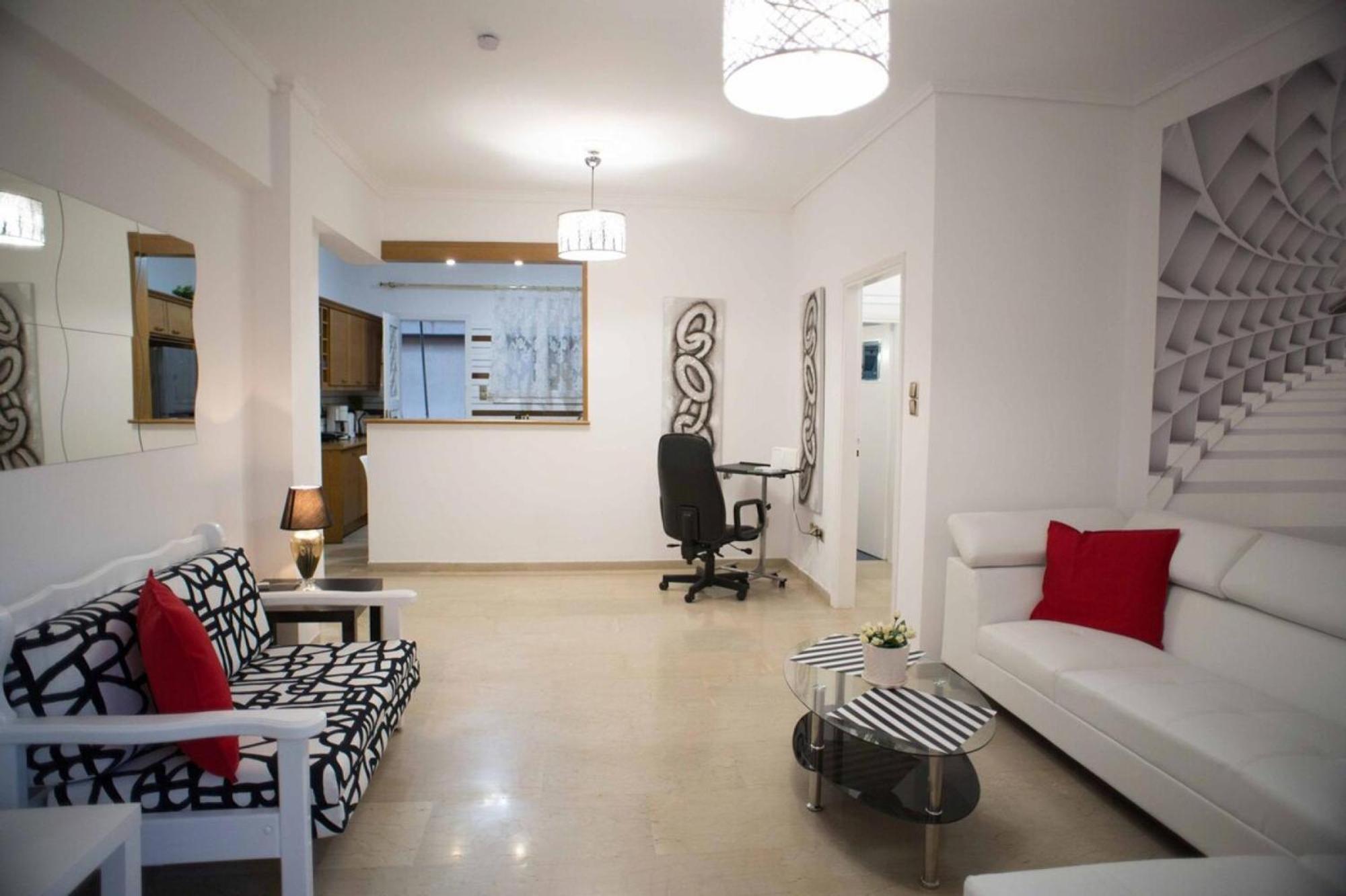 Cozy Apartment With Sea View Next To Marina Zeas Pireusz Kültér fotó